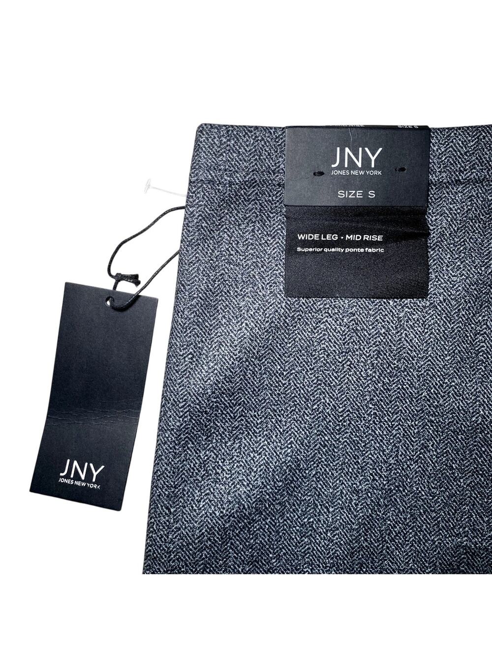 Jones New York - Gray Wide Leg Stretch Pants - New with Tags!